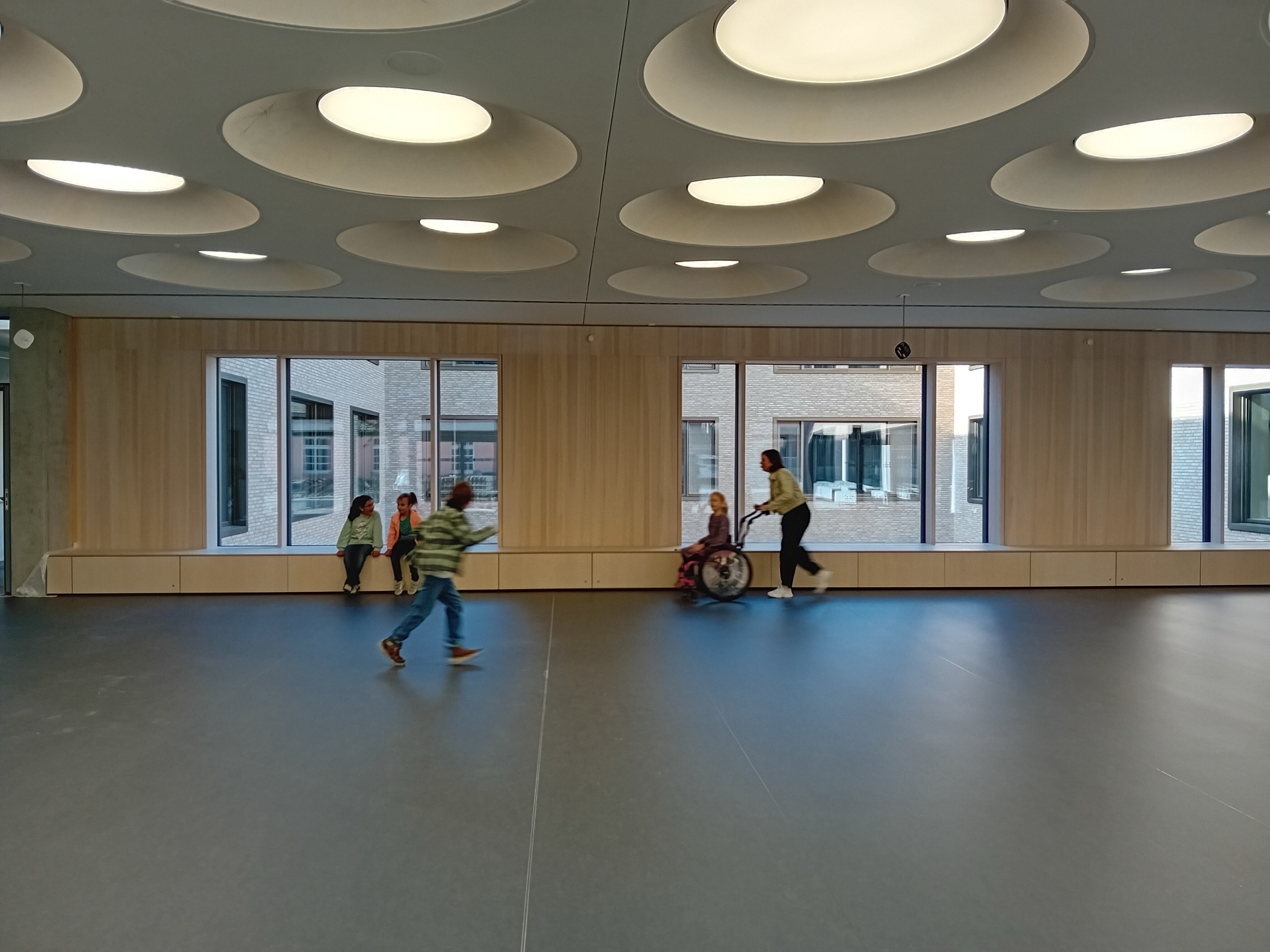 Helene-Pfleiderer-Aula im Betty-Hirsch-Schulzentrum
